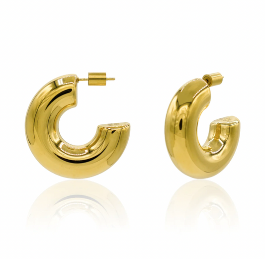 CLEOPATRA GOLDEN HOOPS