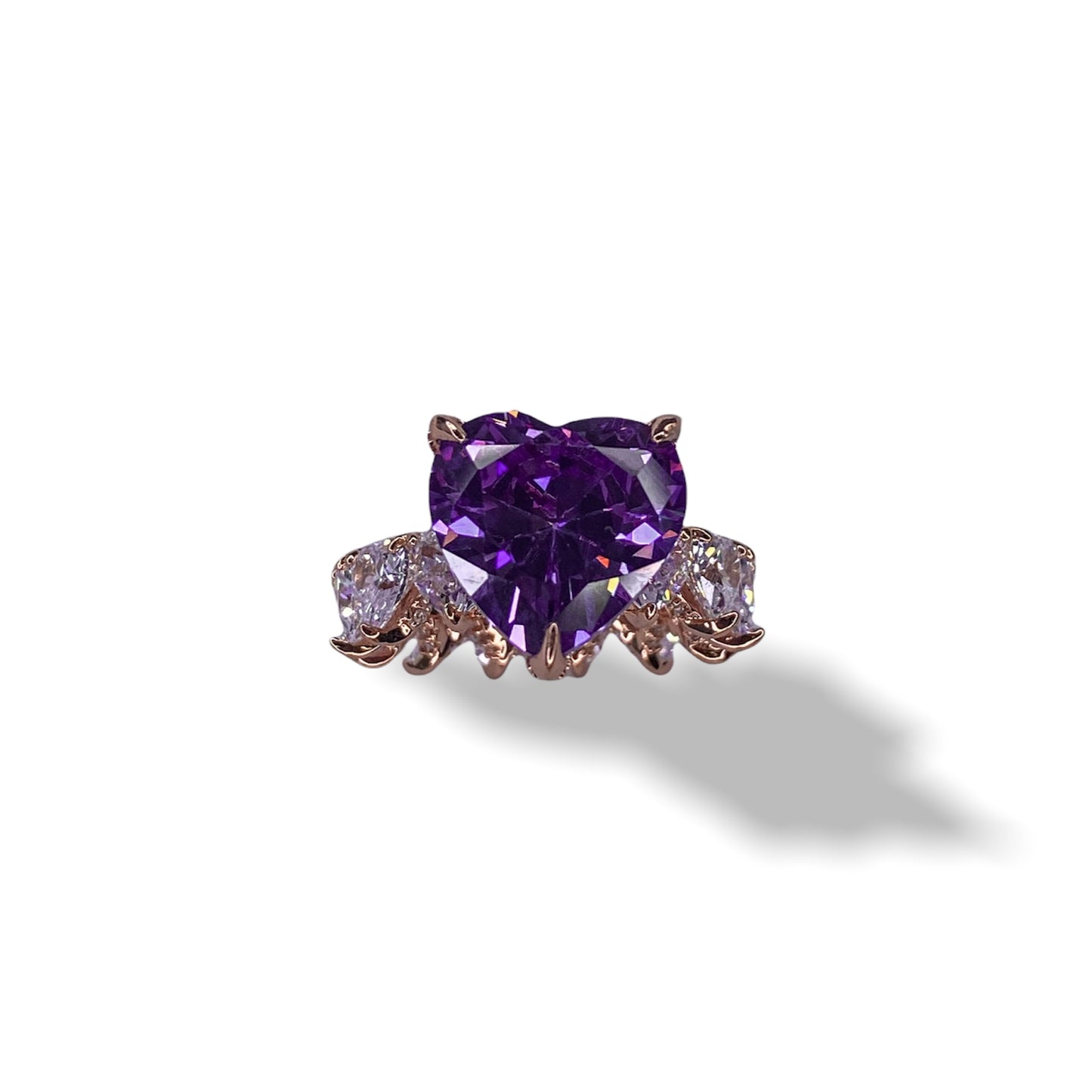 ICY HEART AMETHYST