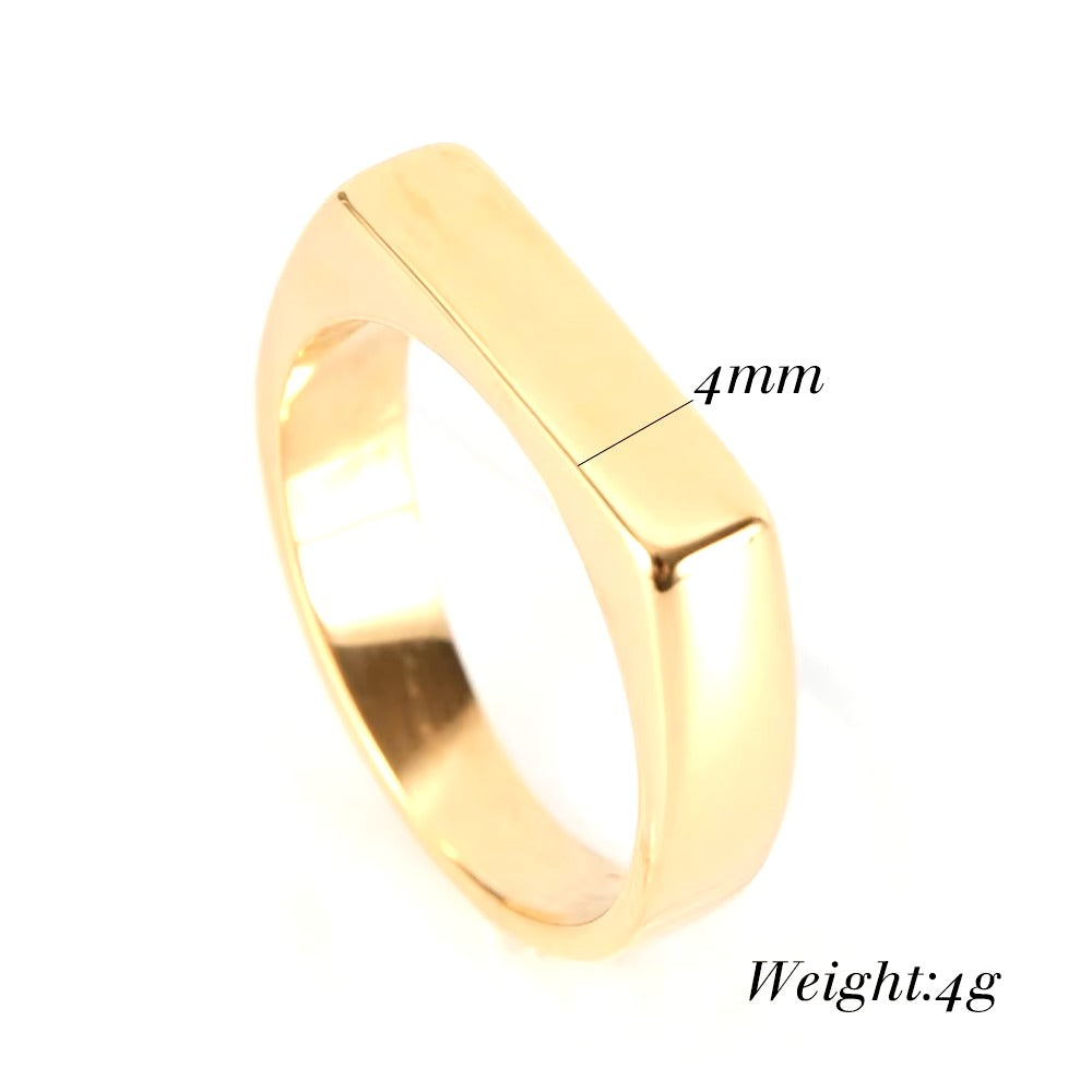 ANILLO GOLD PERSONALIZADO